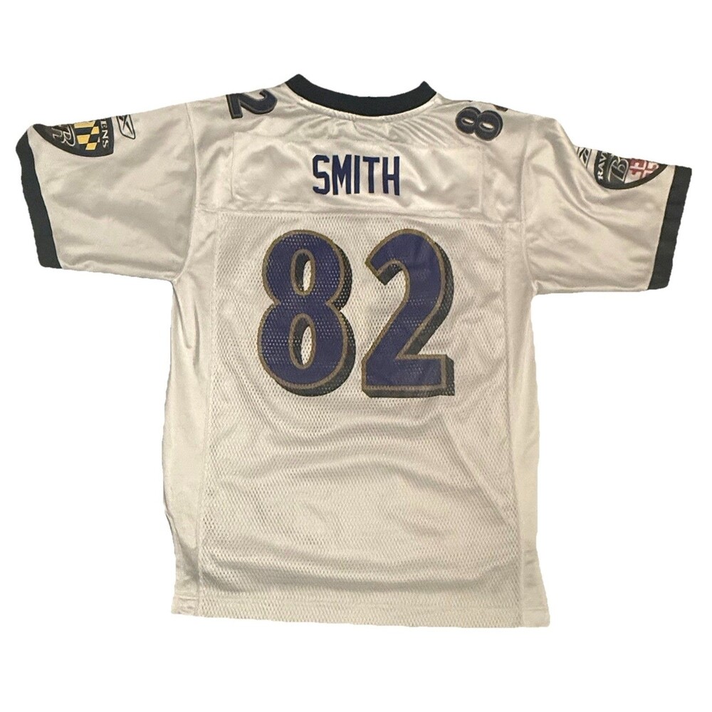 NFL Authentic Rebook Youth Ravens Jersey Torrey Smith Size Large (14-16)